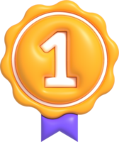 Level badge